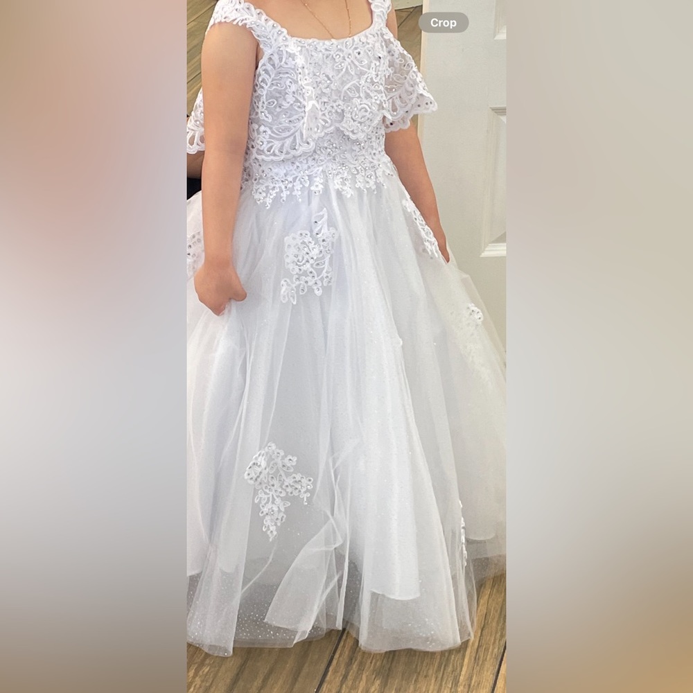 Flower Girl Gown Embroidered
